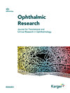 OPHTHALMIC RESEARCH杂志封面